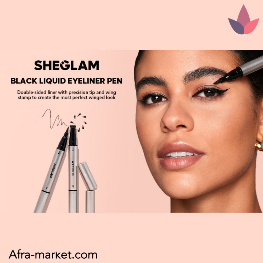 <img src="https://afra-market.com/sheglam-waterproof-liner-duo" alt="خط چشم دو طرفه شیگلم مدل Wing It Waterproof Liner Duo با آستر دو طرفه، نوک دقیق و مهر بال برای ایجاد بهترین ظاهر بالدار، مناسب برای طراحی حرفهای و خلاقانه، محصول اصل Sheglam، خرید از افرا مارکت">