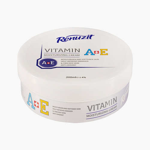 کرم نرم کننده رینوزیت مدل VITAMIN A+E حجم 200 میلی لیتر