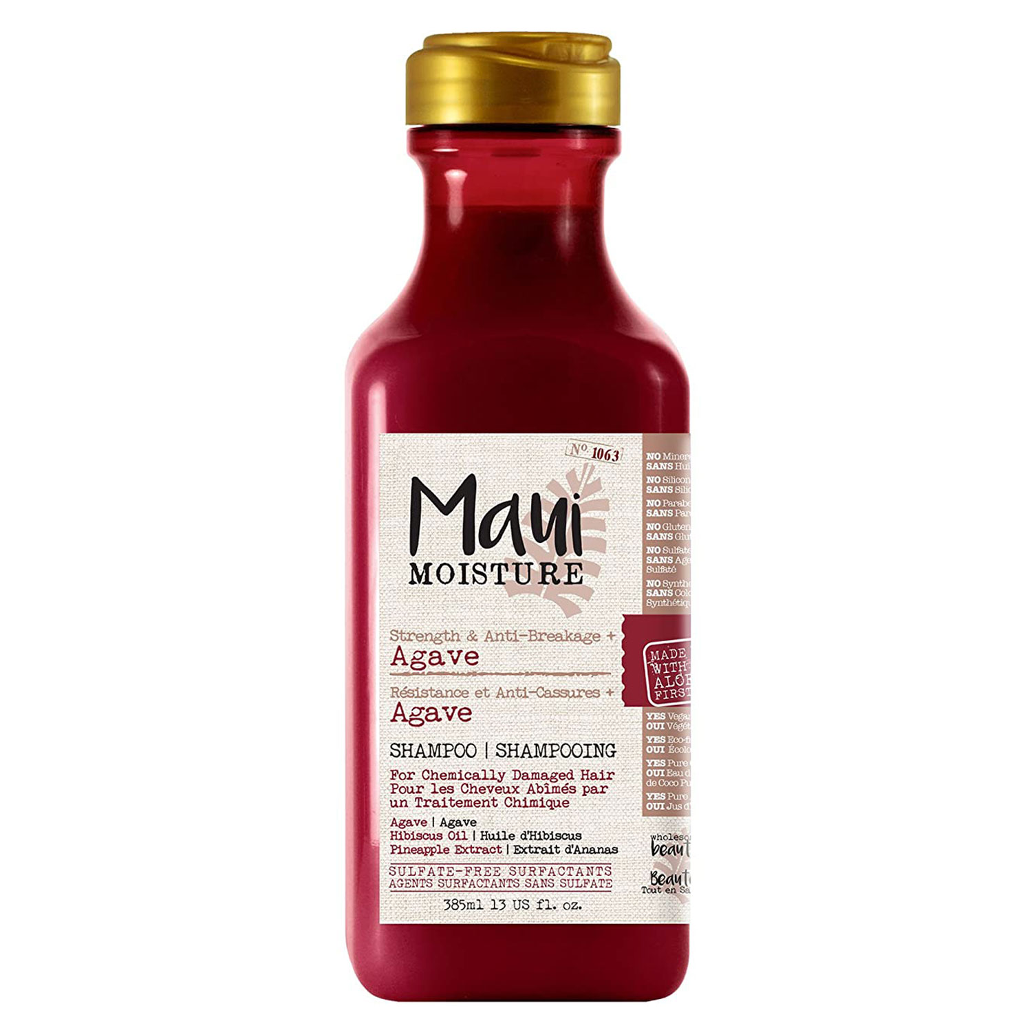 شامپو میوه آگاوه Agave مائویی Maui اصل | ضد موخوره و ترمیم کننده مو